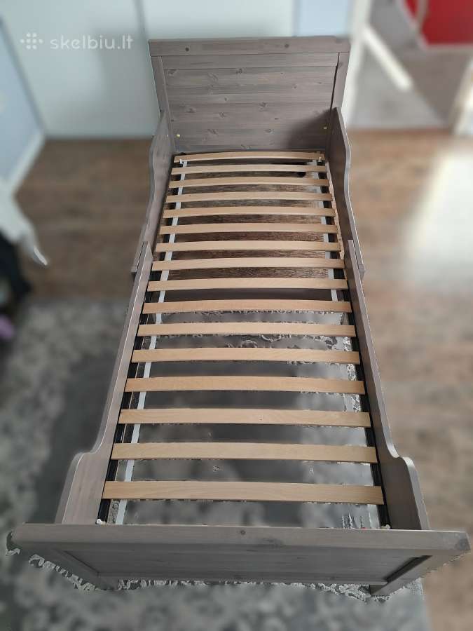 Ikea lova Sundvik su čiužiniu reguliuojama 80x200 - nuotraukos Nr. 5