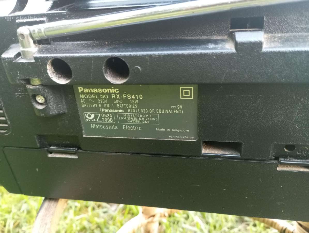 Panasonic rx-fs410 - nuotraukos Nr. 5