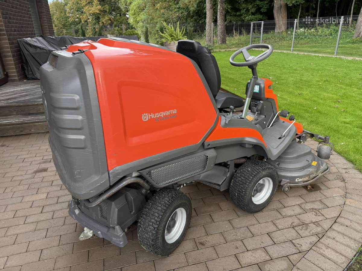 Husqvarna RC 320ts Awd - Rider su bunkeriu - nuotraukos Nr. 4