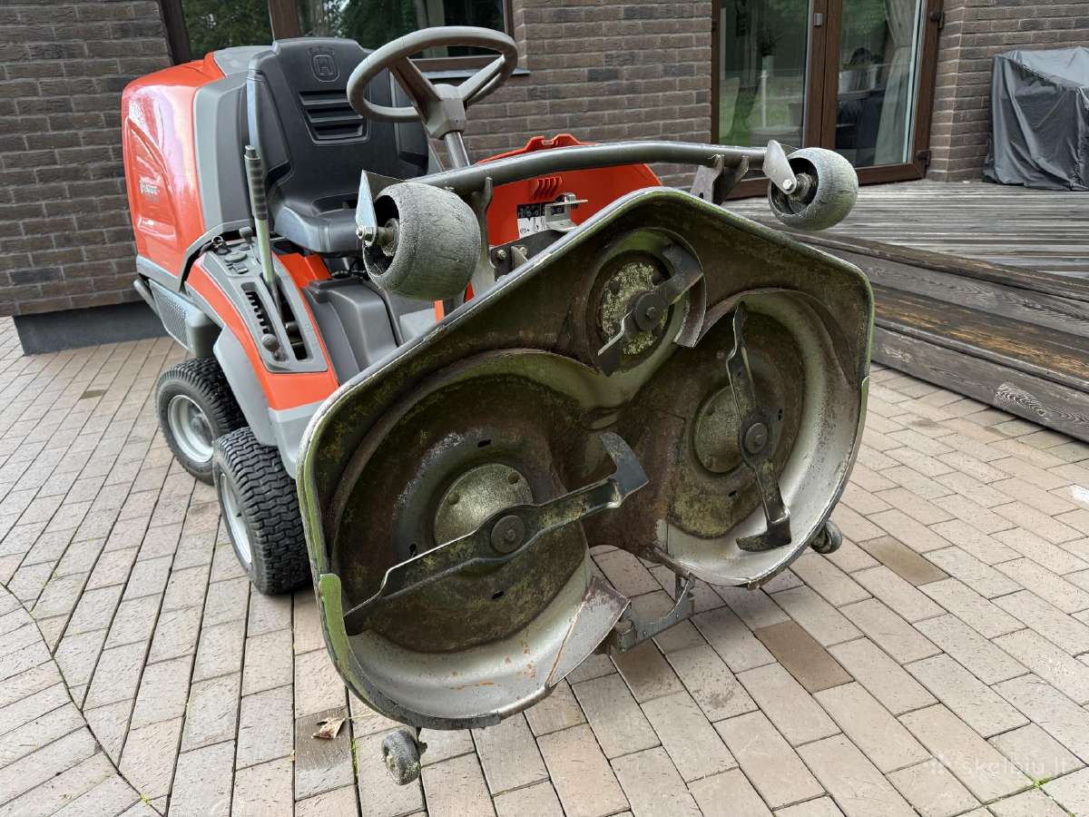 Husqvarna RC 320ts Awd - Rider su bunkeriu - nuotraukos Nr. 14
