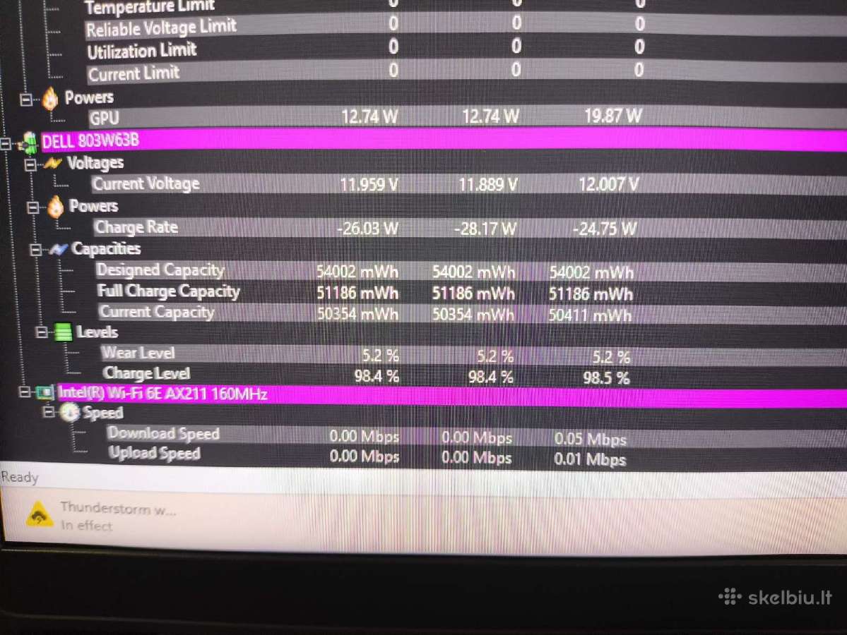 Latitude 5540 15.6 i7-1365u 32gb 512gb SSD 5% - nuotraukos Nr. 6
