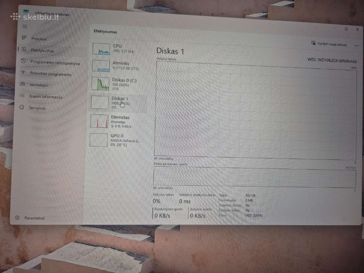 Kompiuteris Gtx 1650 4G, I5-4440, 16gb - nuotraukos Nr. 7