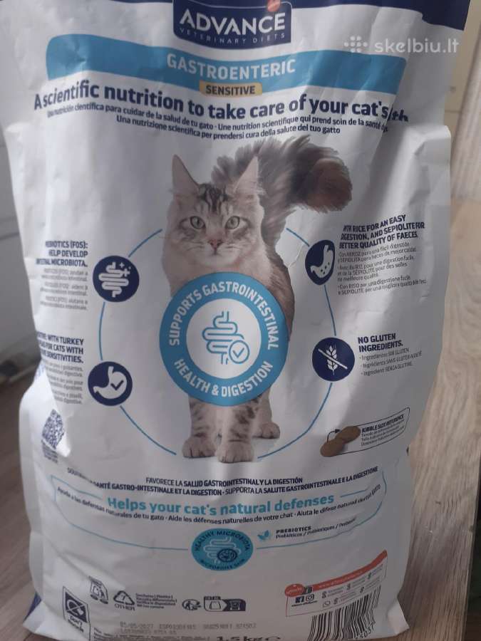 Sausas maistas katėms Advance Sensitive 1,5kg - nuotraukos Nr. 2