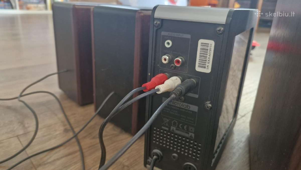 Microlab Fc530 2.1 kolonėlės su subu + stiprintuvu - nuotraukos Nr. 2