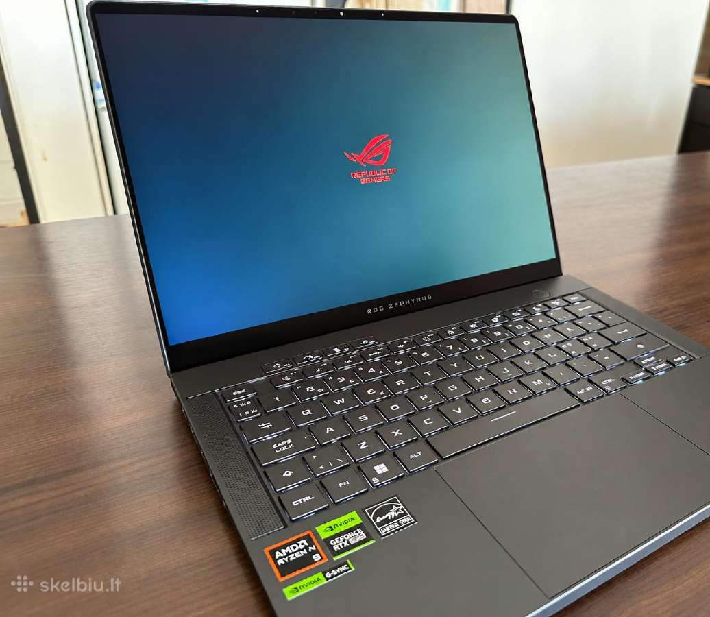 Asus Rog Zephyrus G14 Ga403ui Rtx 4070 32gb - nuotraukos Nr. 4