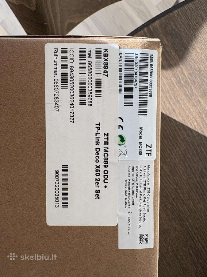 5G modemas Zte Mc889 Odu 5G - nuotraukos Nr. 3