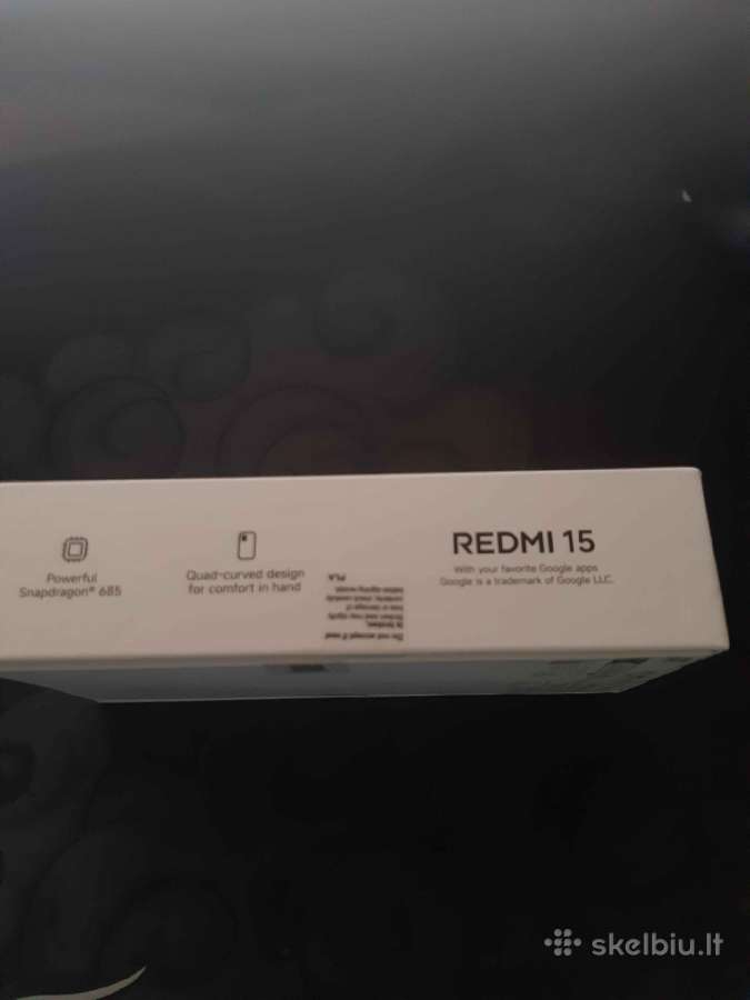 Parduodamas Xiaomi Redmi 15, 6 GB RAM / 128 GB Rom - nuotraukos Nr. 3