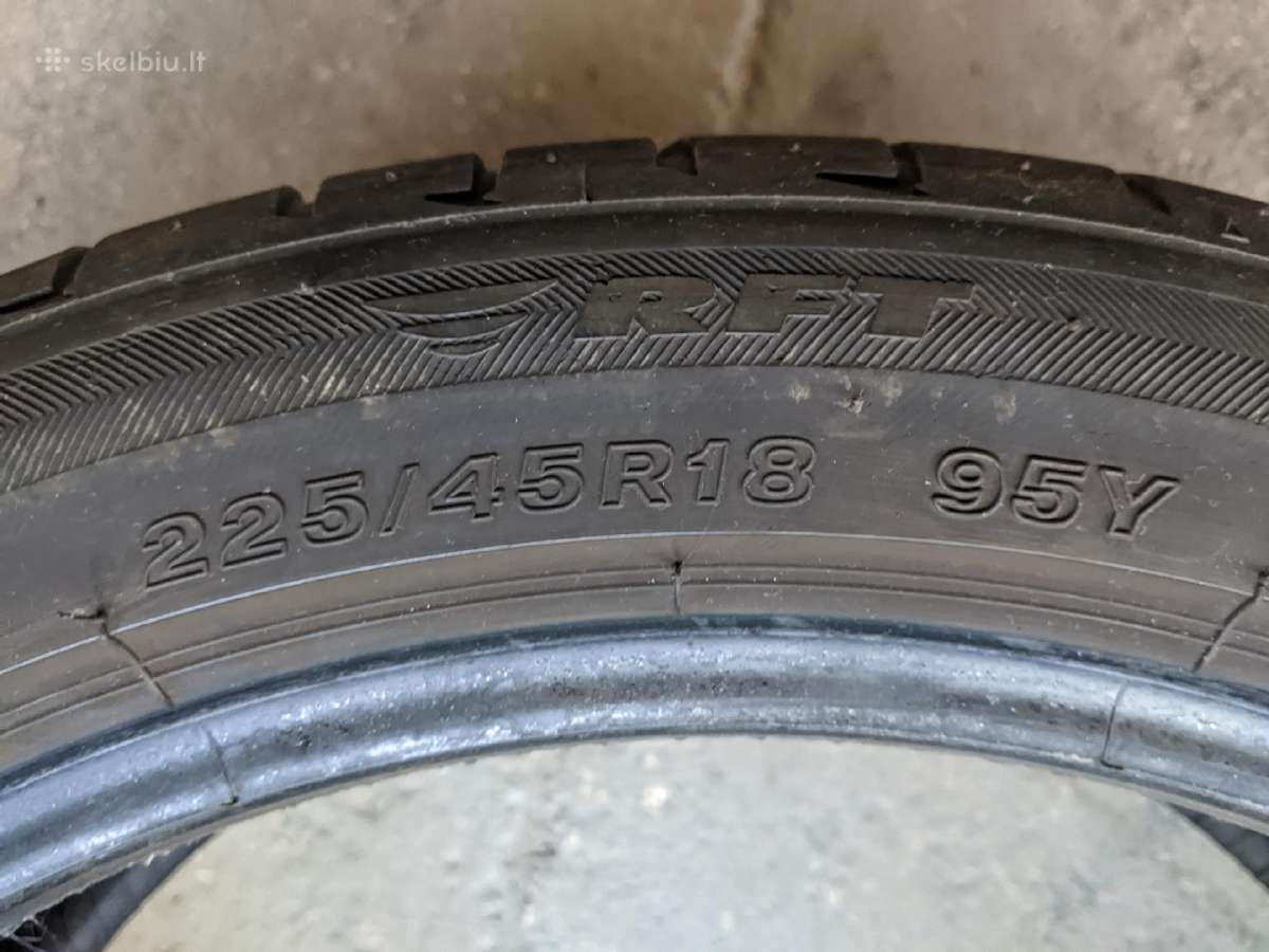 Bridgestone potenza S001 Run Flat - nuotraukos Nr. 2