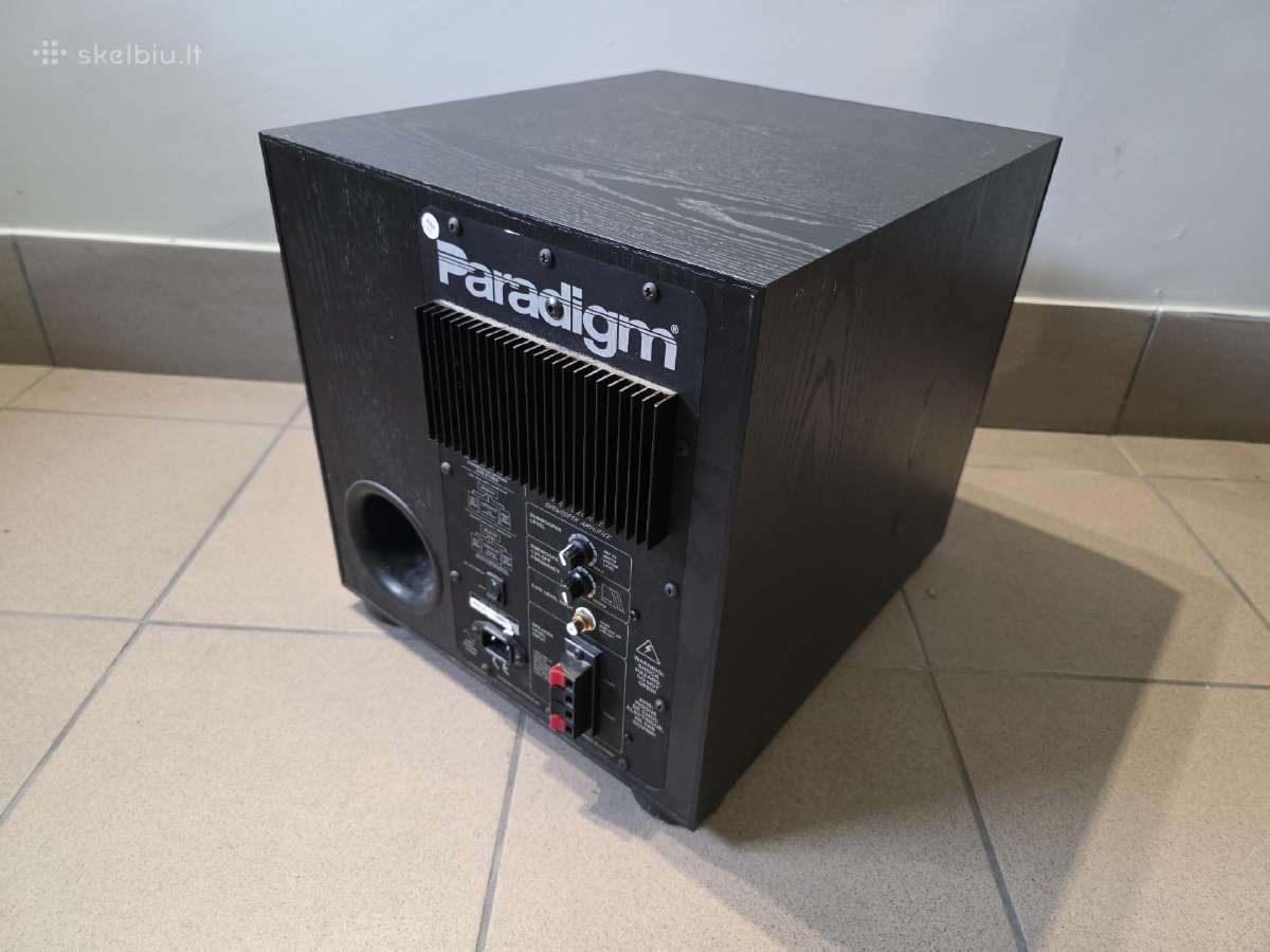 Subvuferis Paradigm Pdr-10 - nuotraukos Nr. 3