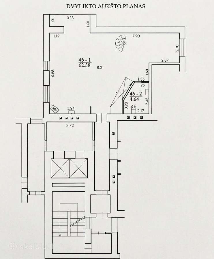 Išskirtinis 3 Kambarių Penthouse Butas - nuotraukos Nr. 16