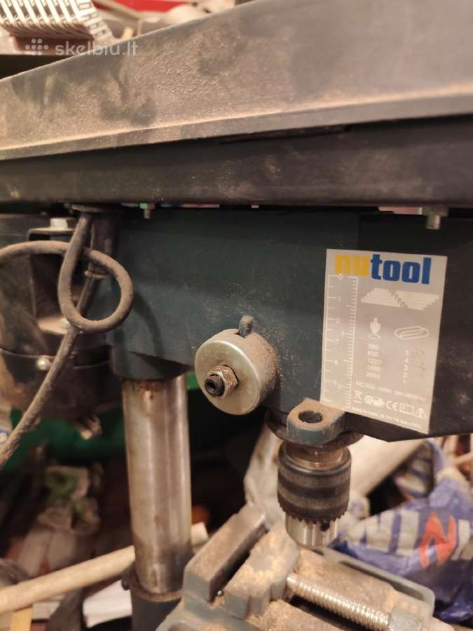 Stalinis gręžimo staklių modelis (Nutool Mc350w) - nuotraukos Nr. 2