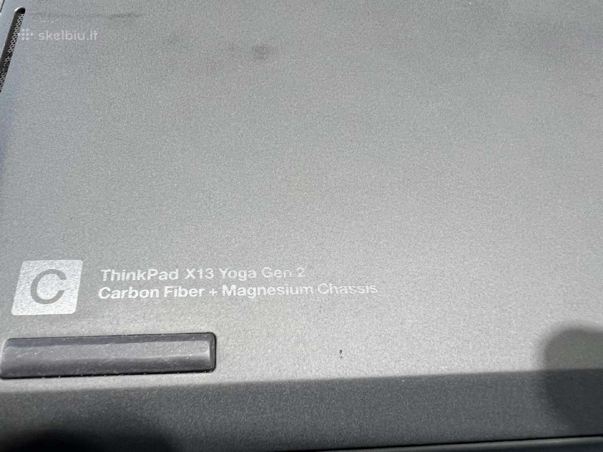 Lenovo Thinkpad x13 Yoga gen2 i7 16gb ssd512 Touch - nuotraukos Nr. 4