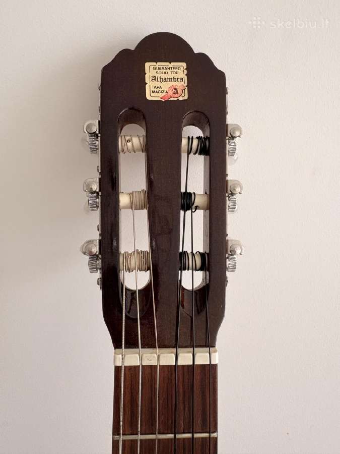 Alhambra 3c klasikinė gitara - nuotraukos Nr. 2