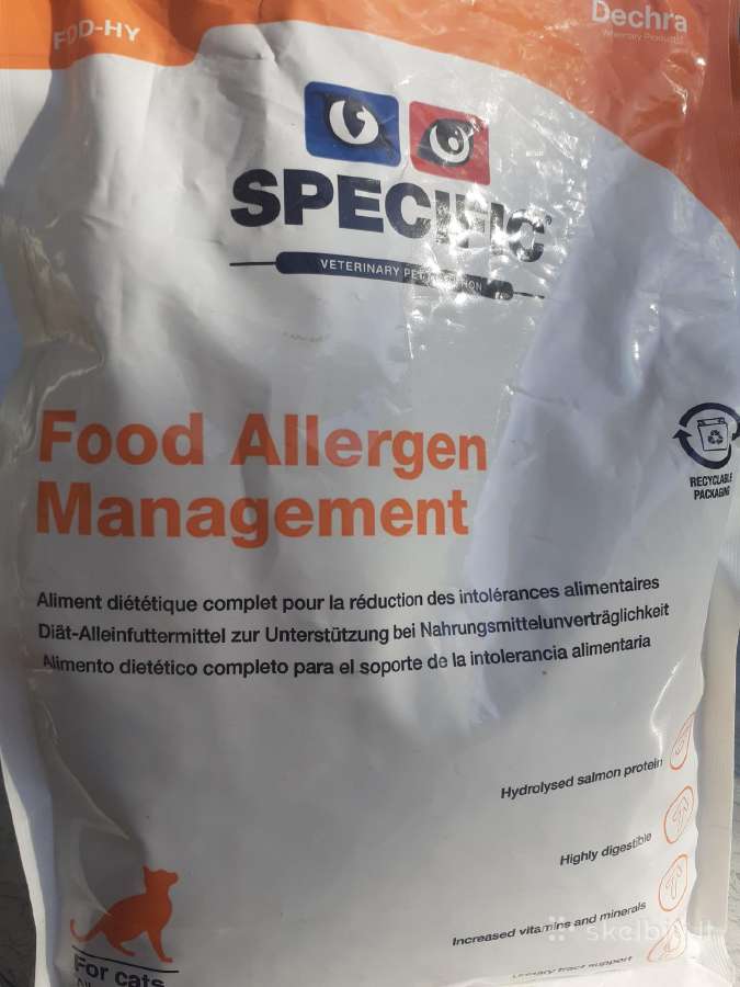Sausas maistas katėms Specific Food Allerg. Manag. - nuotraukos Nr. 2