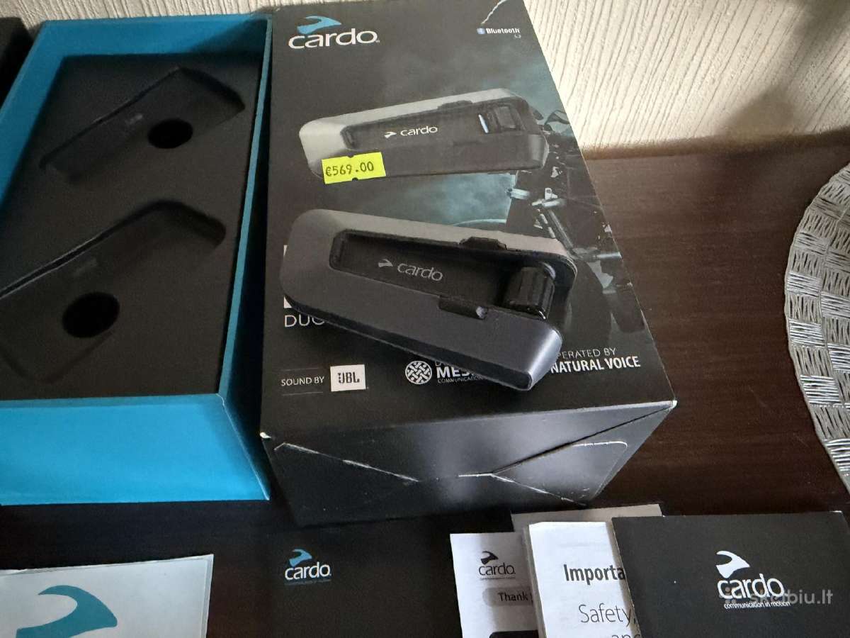Cardo Packtalk Edge pasikalbėjimo įranga - nuotraukos Nr. 3