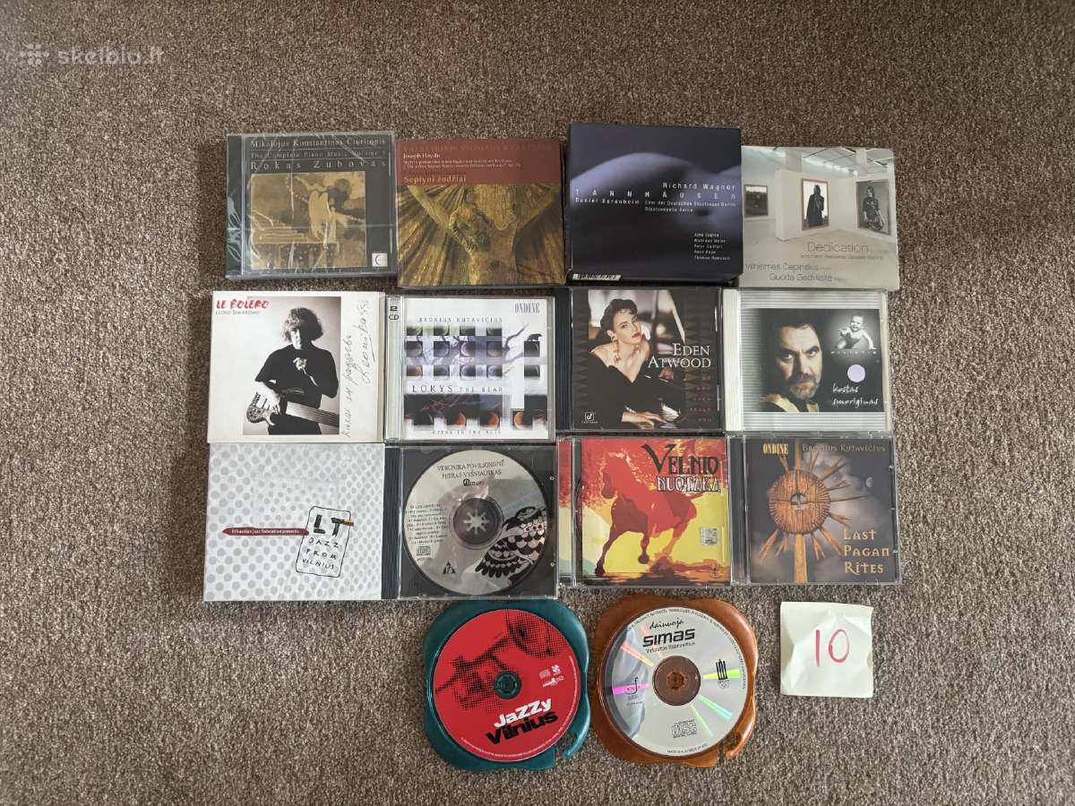 CD kompaktai - nuotraukos Nr. 7