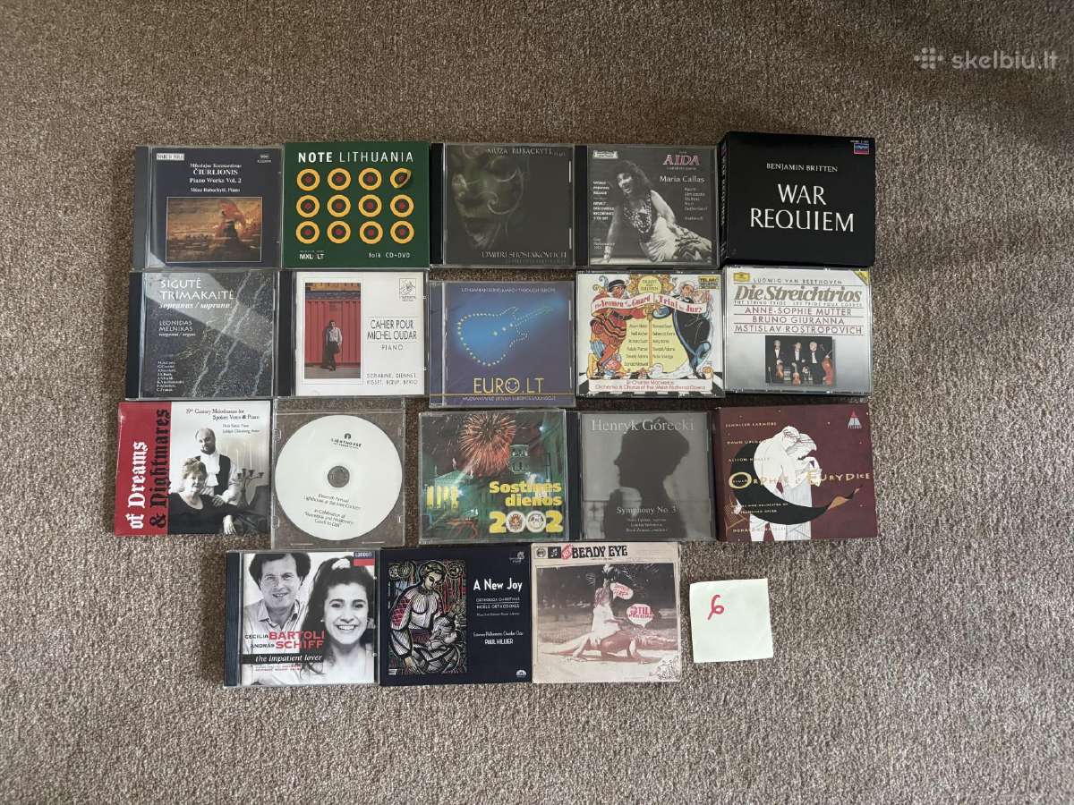 CD kompaktai - nuotraukos Nr. 5