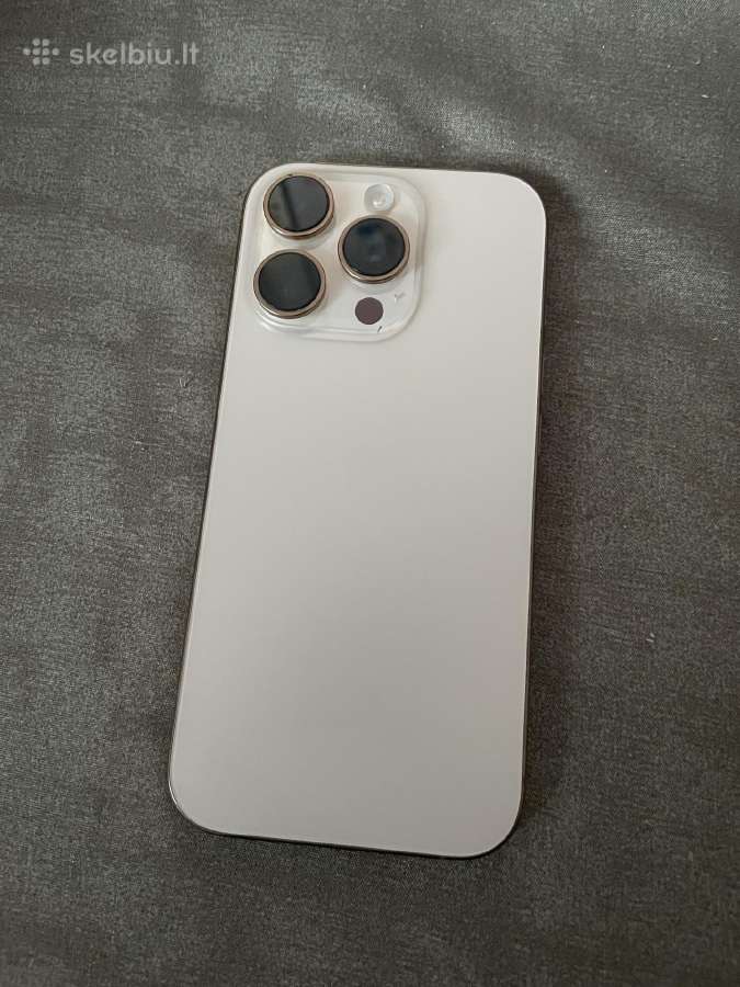Parduodu iPhone 16 pro desert titanium - nuotraukos Nr. 2