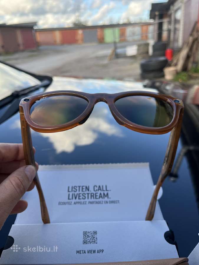 Meta Ray-ban Skyler Rw4010 išmanieji akiniai - nuotraukos Nr. 3