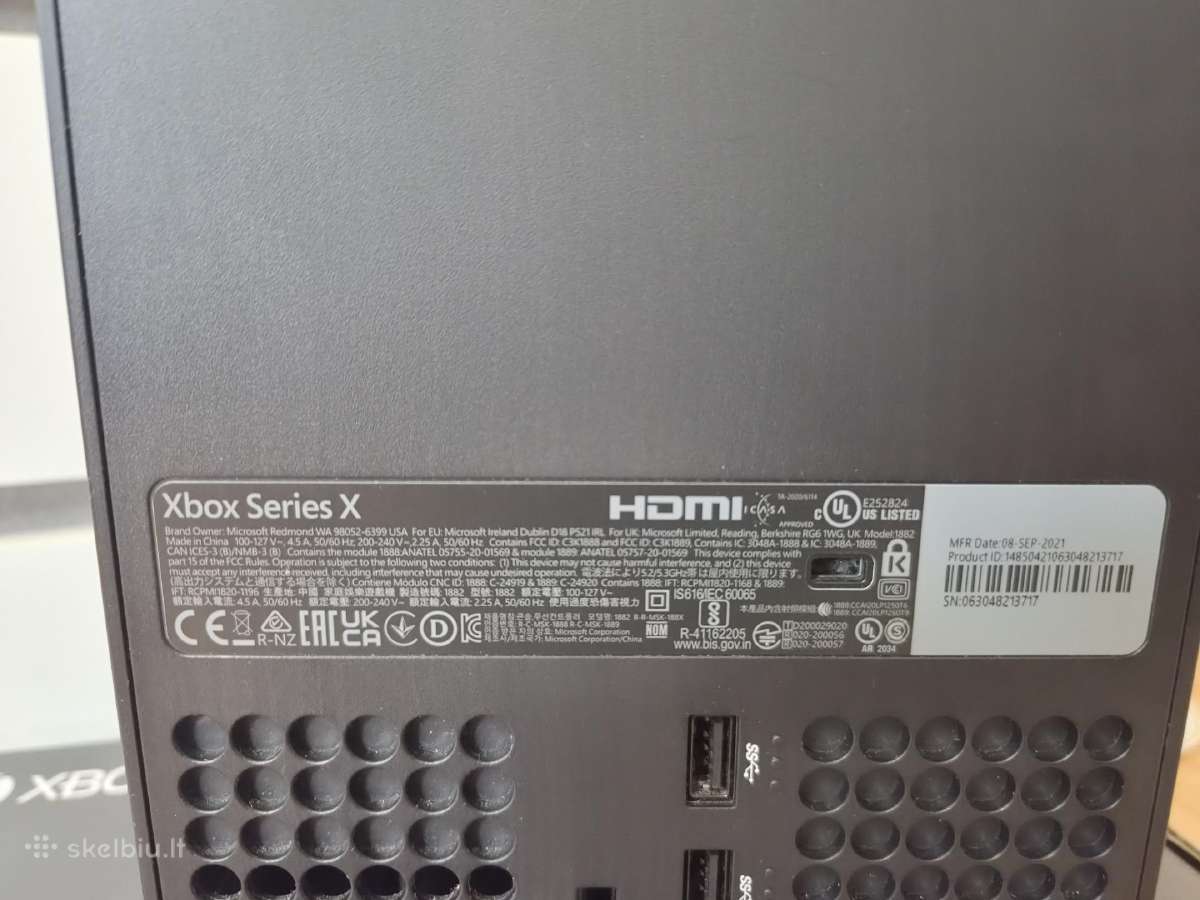Xbox Series X 1tb - nuotraukos Nr. 3