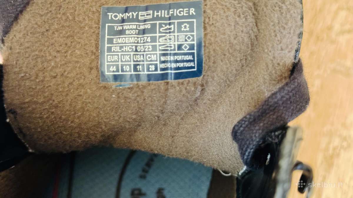 Pašiltinti Tommy Hilfiger batai - nuotraukos Nr. 5