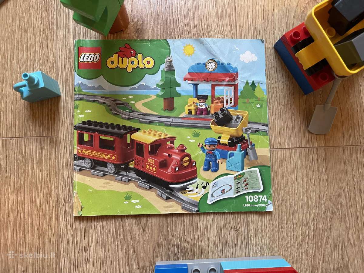 Lego duplo traukinys 10874 - nuotraukos Nr. 2