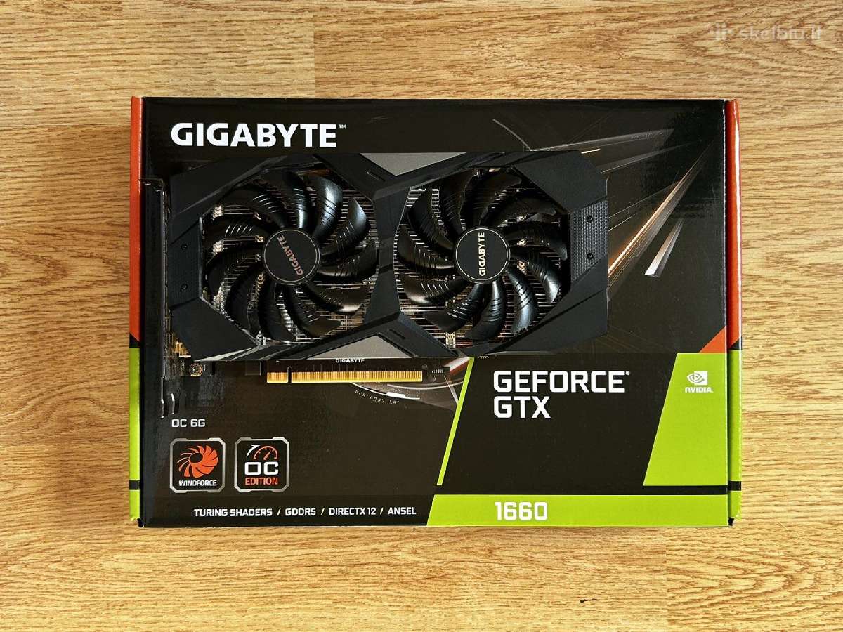 Nvidia Geforce Gtx 1660 Oc - nuotraukos Nr. 4