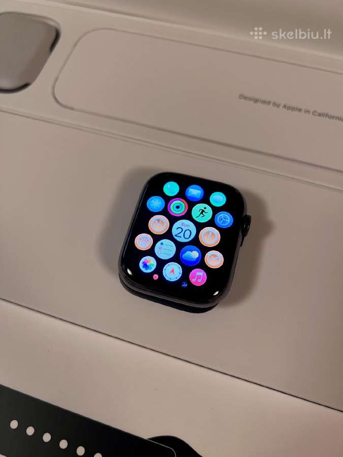 Apple Watch 8, 45mm Ss, Cel, Graphite - nuotraukos Nr. 4