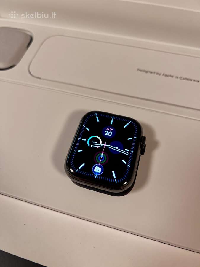 Apple Watch 8, 45mm Ss, Cel, Graphite - nuotraukos Nr. 5