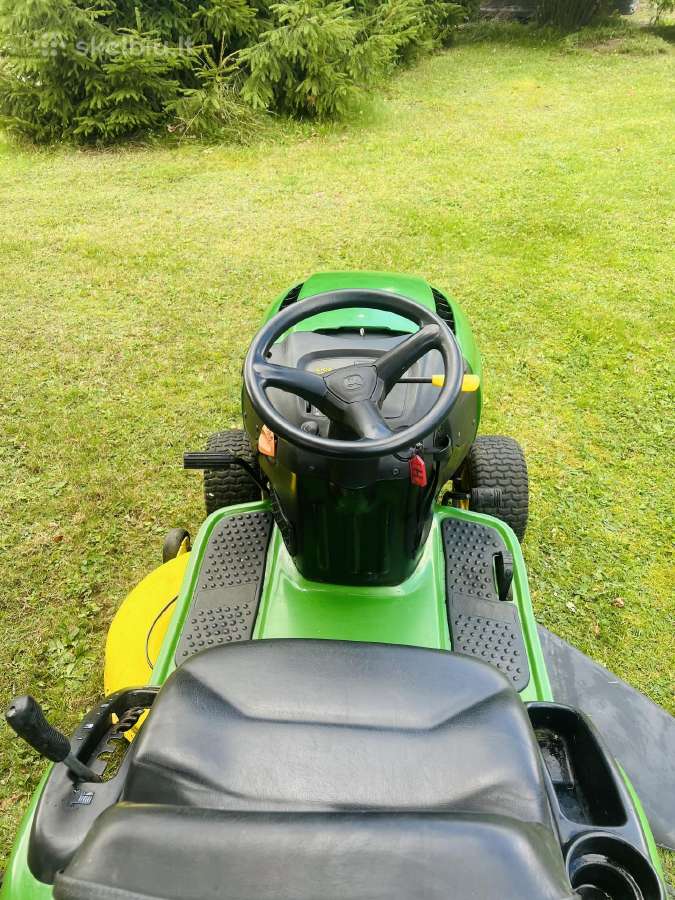 Sodo traktoriukas John Deere L105 Skubiai - nuotraukos Nr. 4