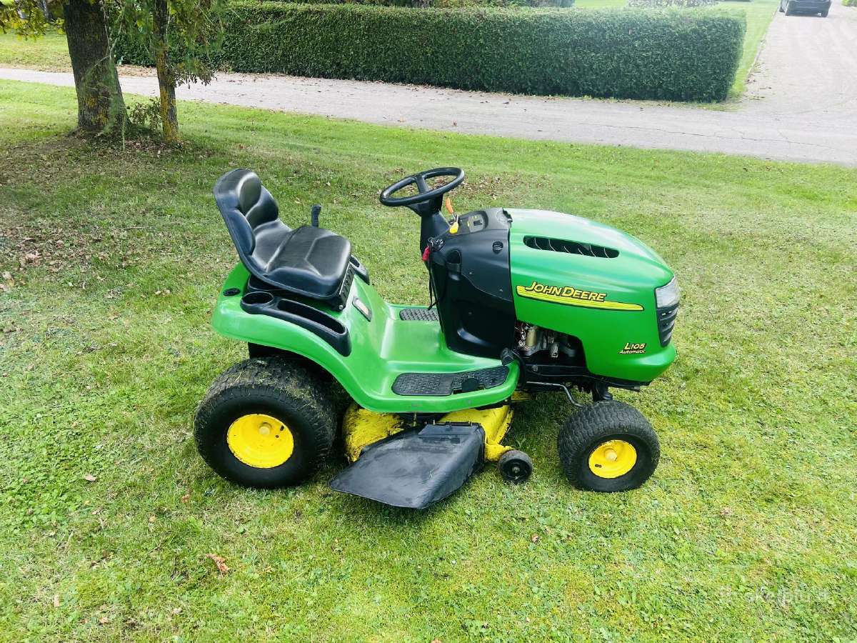 Sodo traktoriukas John Deere L105 Skubiai - nuotraukos Nr. 5