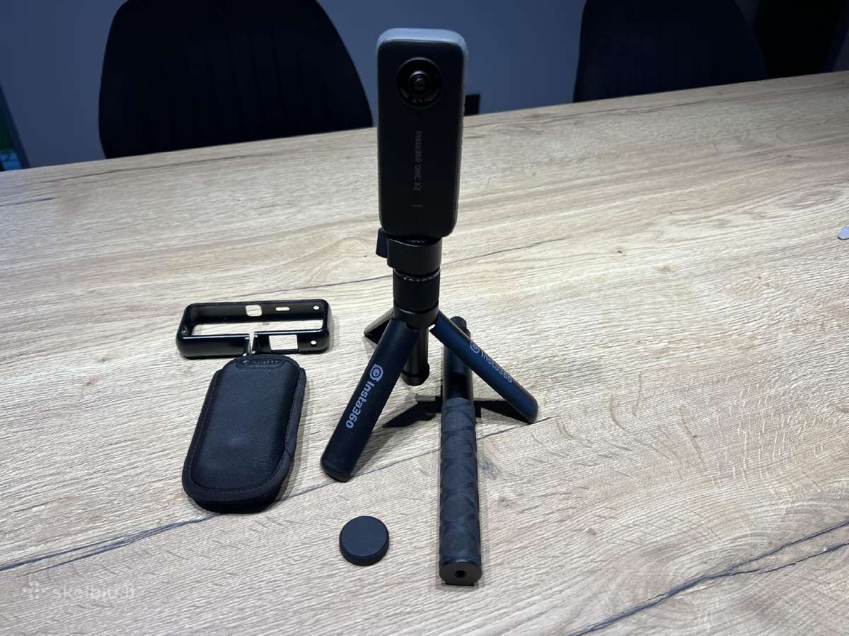 Insta 360 x2 su priedais - nuotraukos Nr. 2