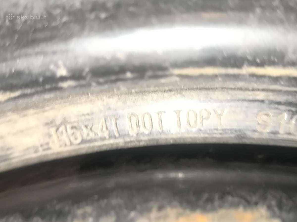 Atsarginis ratas 4x100 nissan - nuotraukos Nr. 2