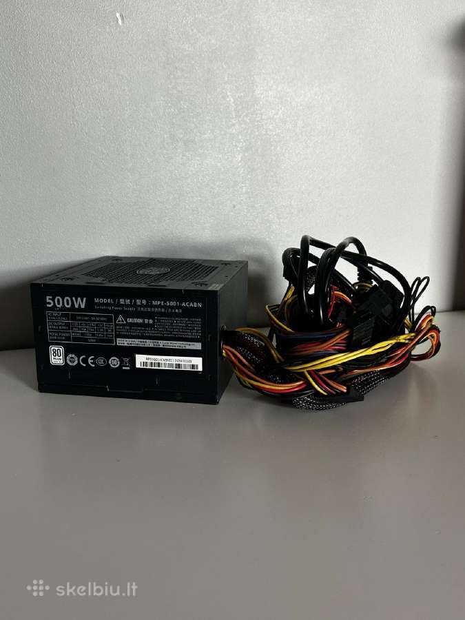 Maitinimo blokas (Psu) Cooler master elite v4 500 - nuotraukos Nr. 4