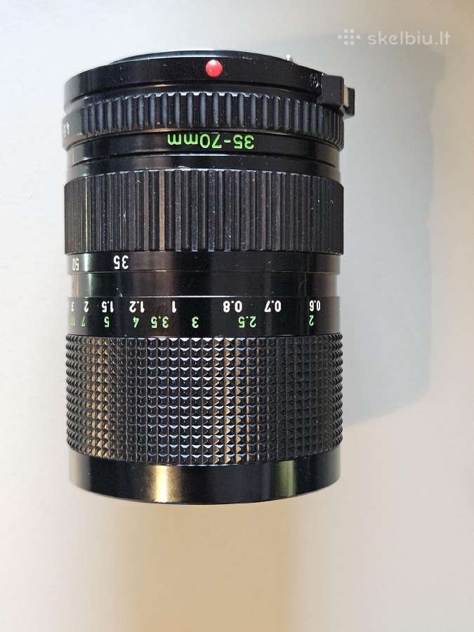 Canon Ft Ql kamera + zoom lens Fd 35-70mm 1:4 - nuotraukos Nr. 2