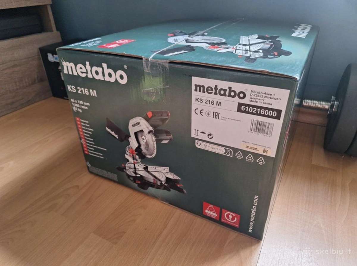 Metabo skersavimo pjūklas - nuotraukos Nr. 2