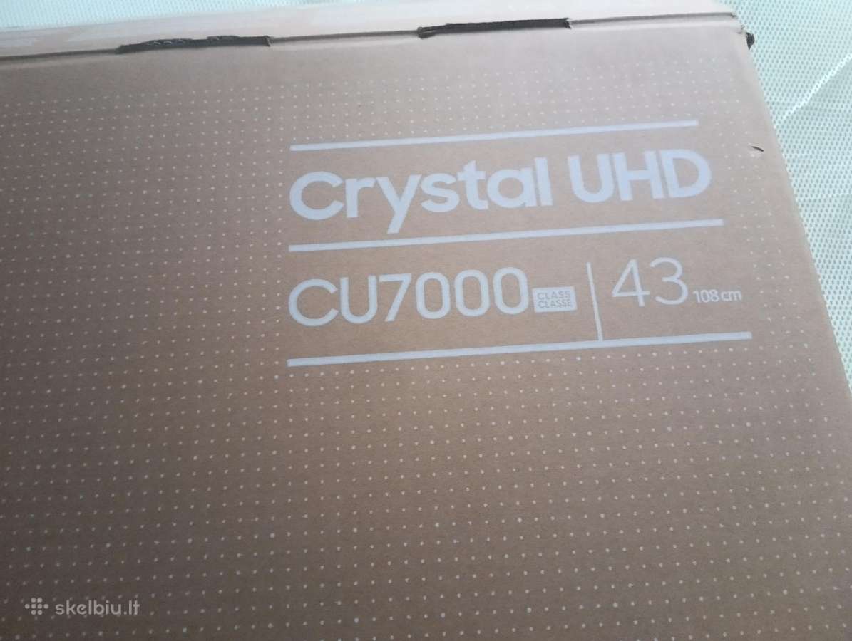 Samsung Ue43cu7092uxxh kaip naujas - nuotraukos Nr. 2