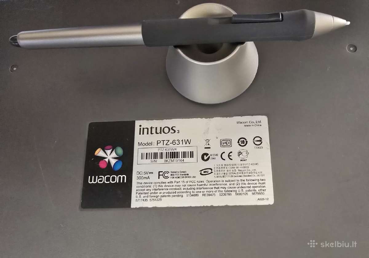 Wacom Ptz-631w Intuos3 - nuotraukos Nr. 2