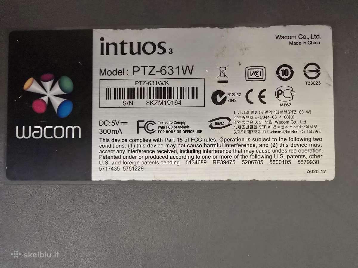 Wacom Ptz-631w Intuos3 - nuotraukos Nr. 4