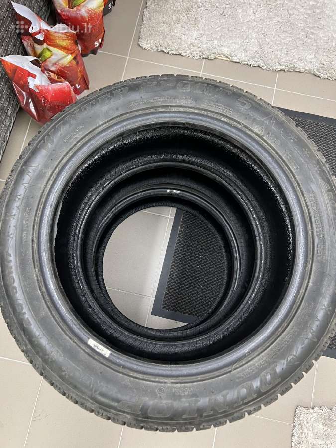 Parduodamos 3x Dunlop 215/55r17 Žieminės padangos - nuotraukos Nr. 2