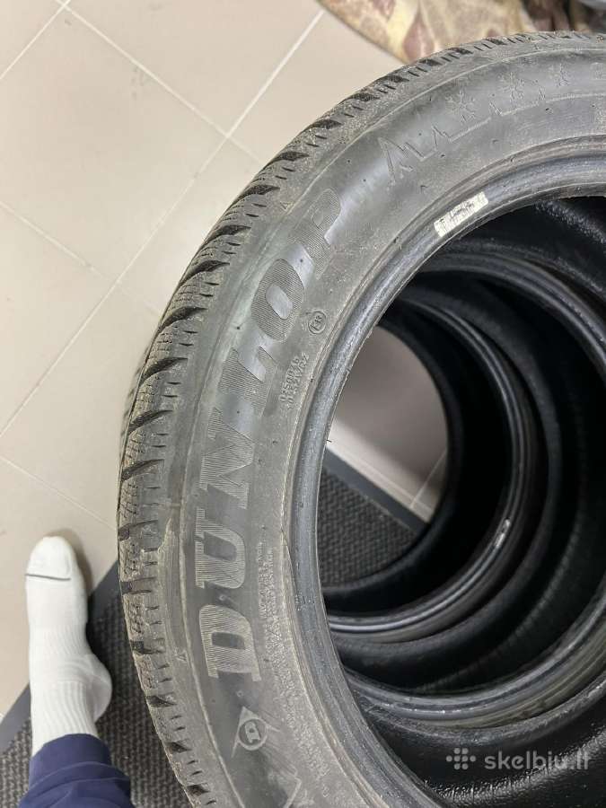 Parduodamos 3x Dunlop 215/55r17 Žieminės padangos - nuotraukos Nr. 4