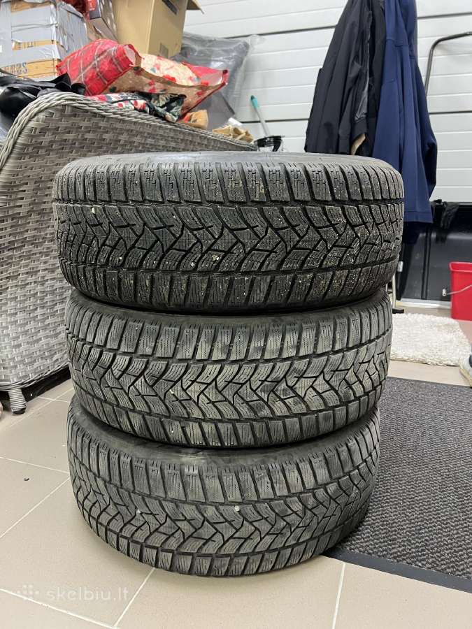 Parduodamos 3x Dunlop 215/55r17 Žieminės padangos - nuotraukos Nr. 6