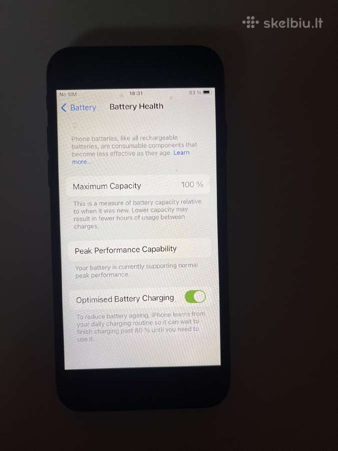 iPhone 7 32gb, 100% baterija - nuotraukos Nr. 5