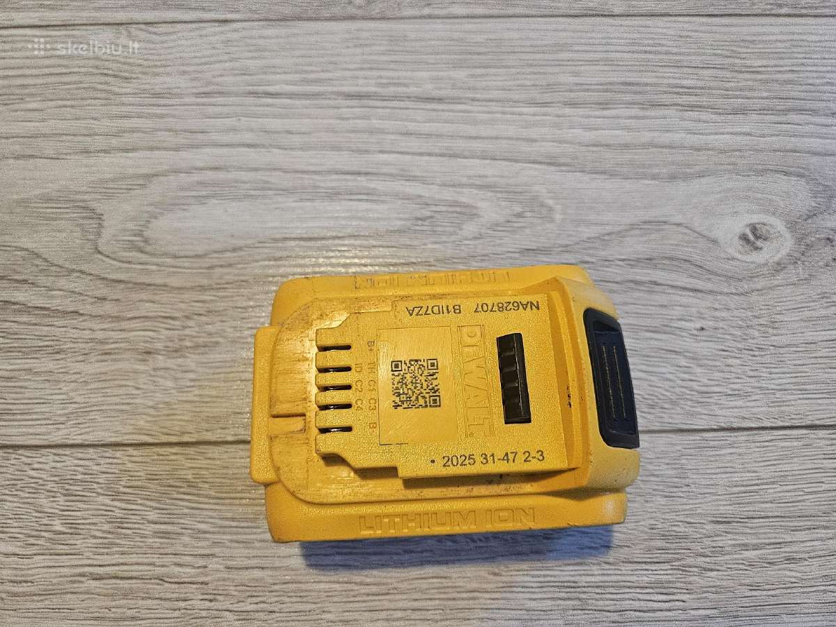 Dewalt Dcf887 35eur, Akumuliatorius 5ah 35 Eur - nuotraukos Nr. 6