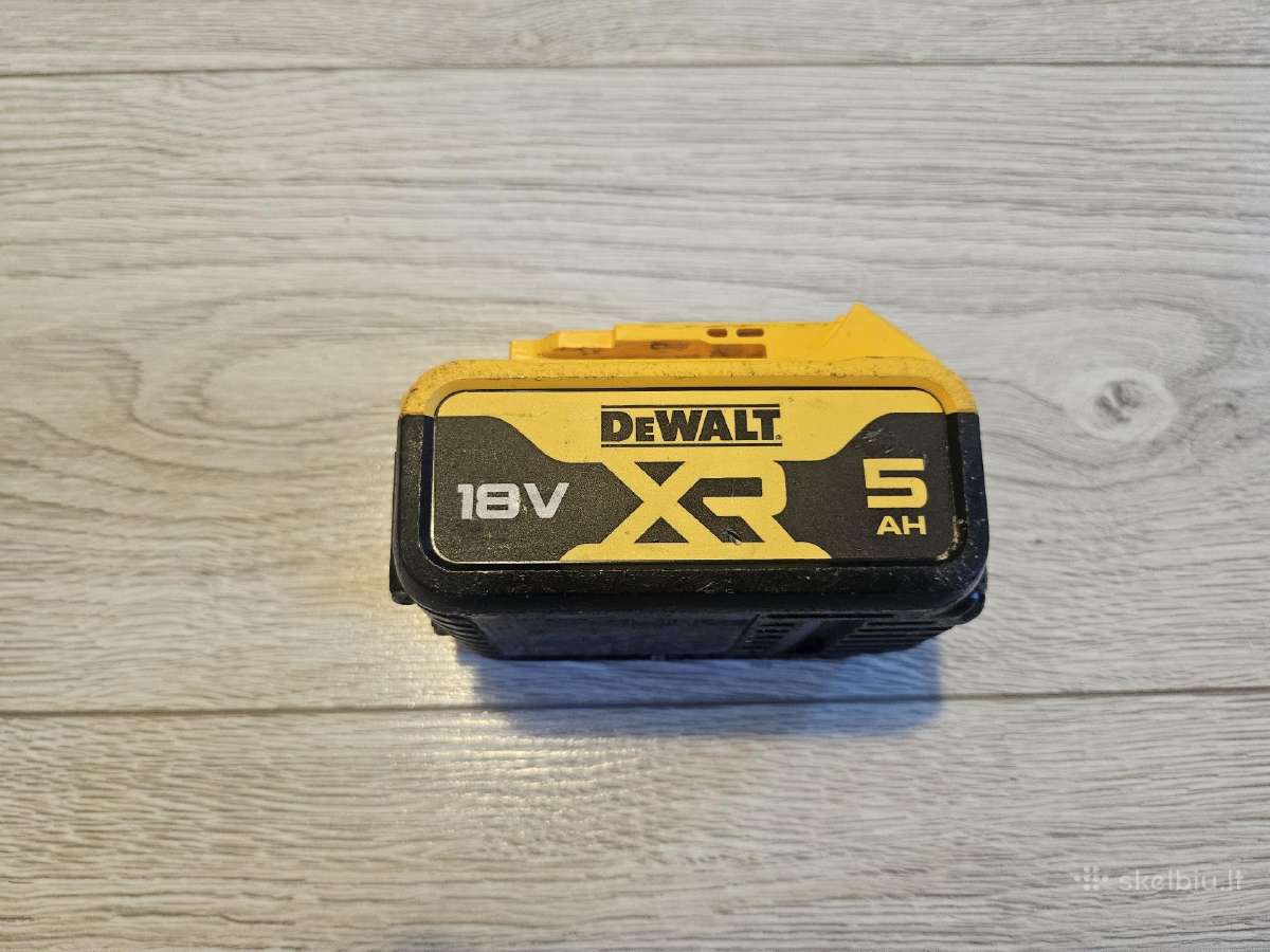 Dewalt Dcf887 35eur, Akumuliatorius 5ah 35 Eur - nuotraukos Nr. 7