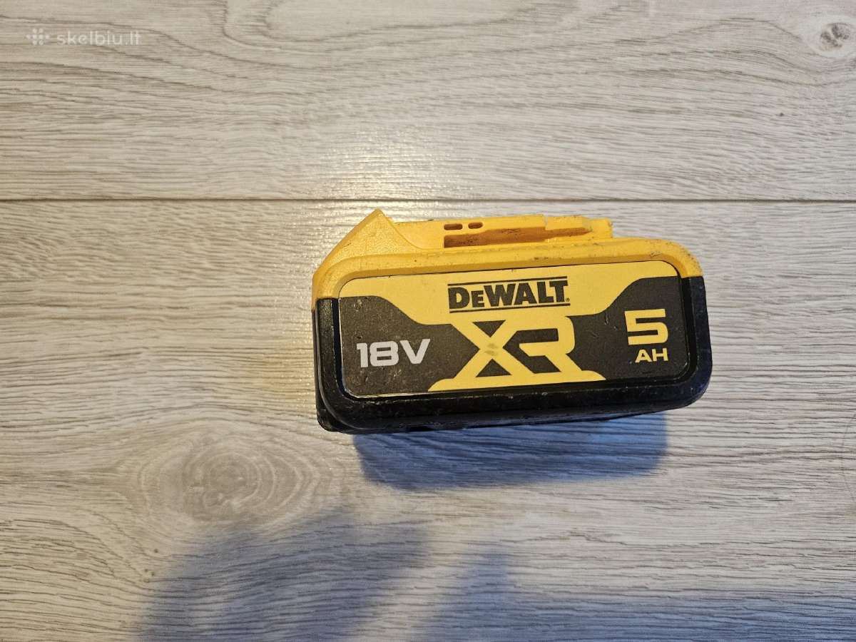 Dewalt Dcf887 35eur, Akumuliatorius 5ah 35 Eur - nuotraukos Nr. 10