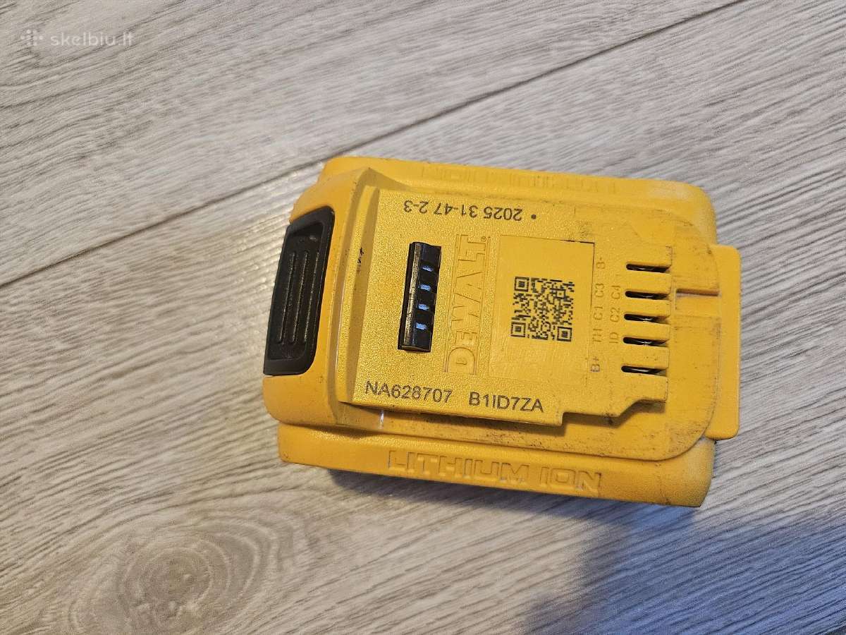 Dewalt Dcf887 35eur, Akumuliatorius 5ah 35 Eur - nuotraukos Nr. 11