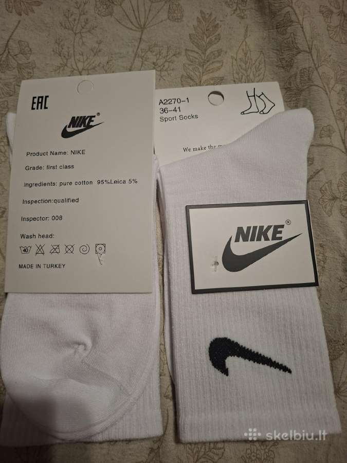 Nike ilgos klasikines kojines - nuotraukos Nr. 2