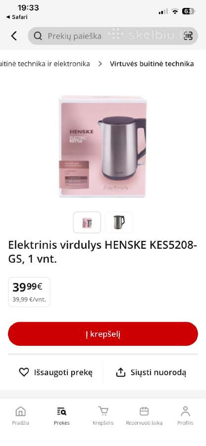 Nerūdijančio plieno virdulys Henske 2.2 kw - nuotraukos Nr. 3