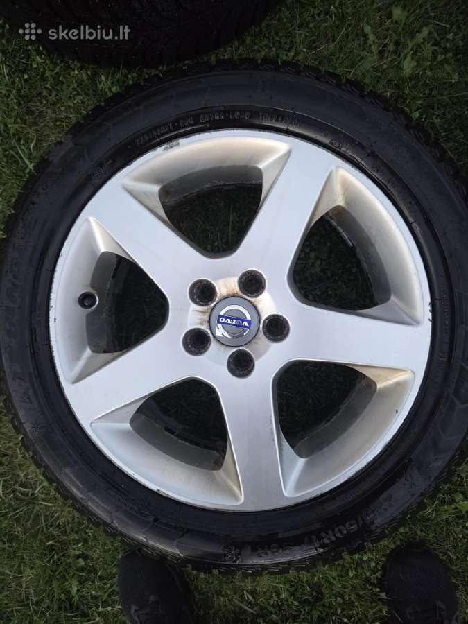 Volvo v70 lieti ratlankiai su žieminėm padangom - nuotraukos Nr. 2
